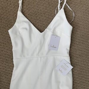 Lulus infinite glory wedding dress Size XS white